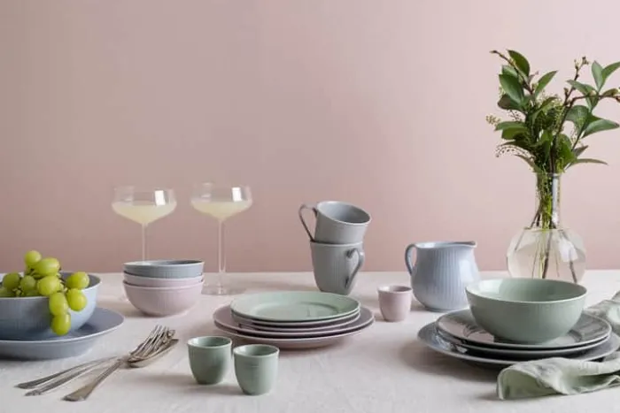 Rörstrand Swedish Grace Kagetallerken Ø 17 cm - Porcelæn - Rose