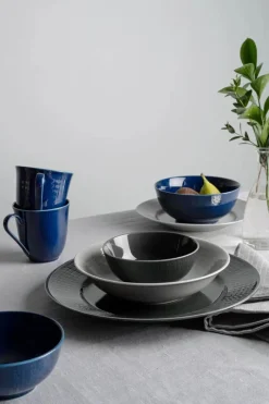 Rörstrand Swedish Grace Middagstallerken Ø 27 cm - Porcelæn - Antracit