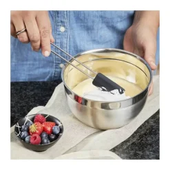 RÖSLE Dejskraber L 21 cm - Rustfrit stål 18/10/Silikone