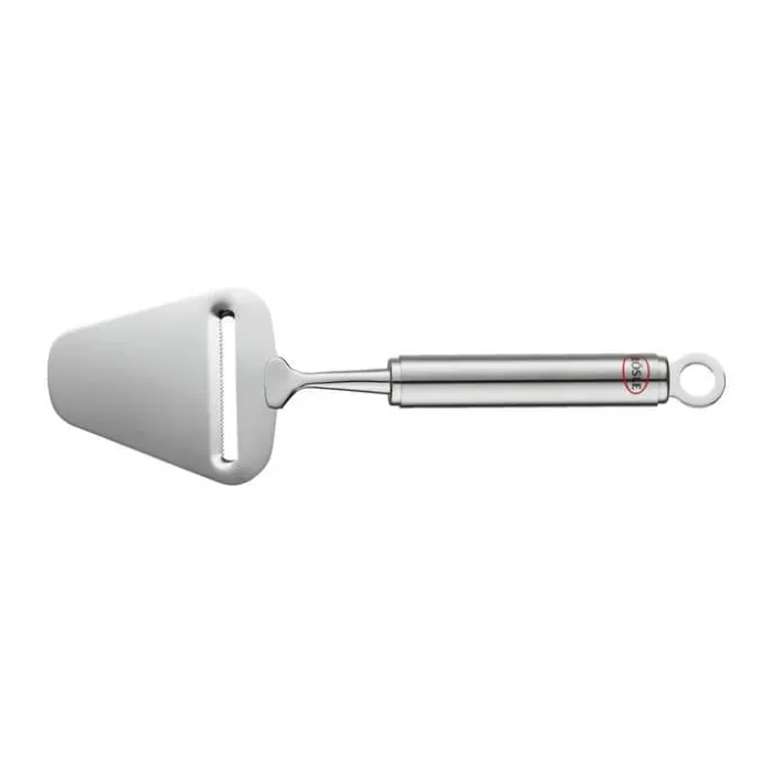 RÖSLE Ostehøvl L 24 cm - Rustfrit stål - Fint savtakket blad