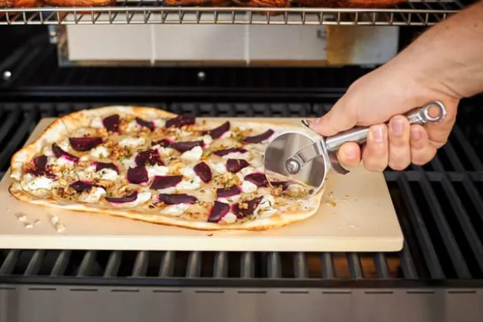 RÖSLE Pizzasten L 42 x B 30 cm - Keramik - Beige