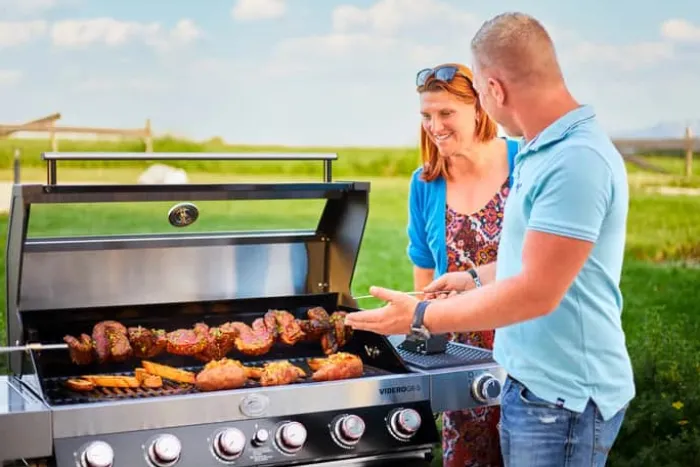 RÖSLE Videro G6-S Gasgrill Grillareal: B 92,5 x D 45 cm - 6 brændere