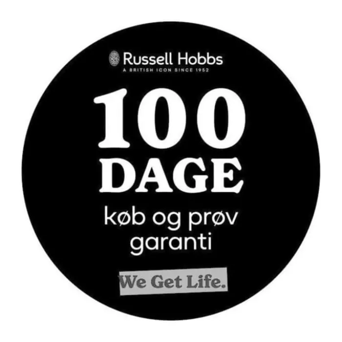 Russell Hobbs Eden Brødrister 800 watt - 2 skiver - Sort
