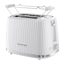 Russell Hobbs Eden Brødrister 800 watt - 2 skiver - Hvid