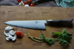 Ryda Knives A30 Kokkekniv L 20 cm - Stål/valnøddetræ