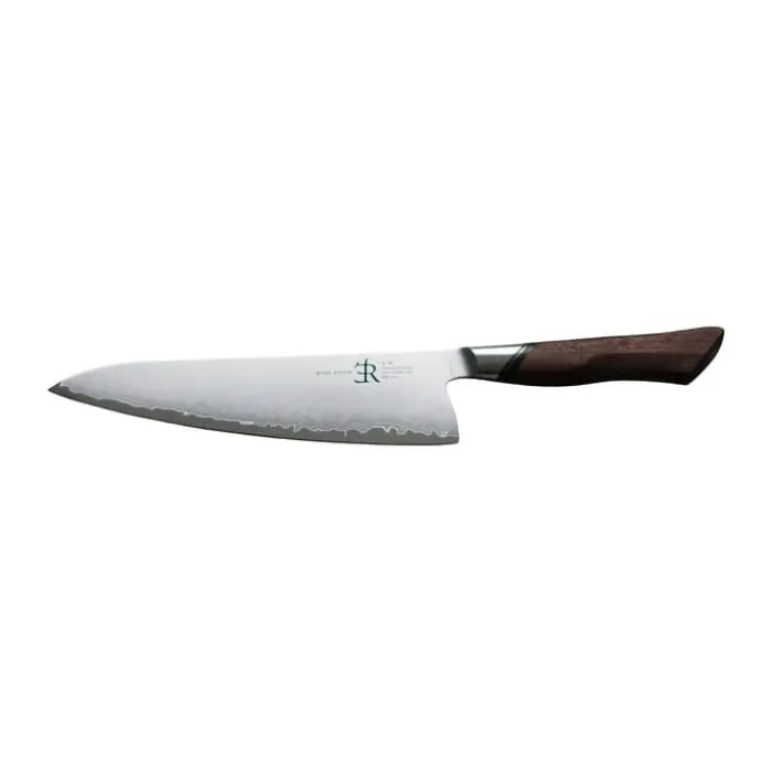 Ryda Knives A30 Kokkekniv L 20 cm - Stål/valnøddetræ