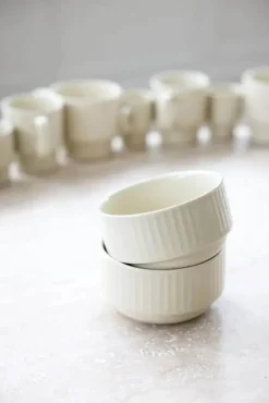 Sagaform Coffee & More Skål Ø 12 cm - Stentøj - Beige