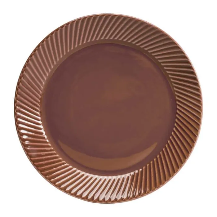 Sagaform Coffee & More Tallerken Ø 20 cm - Stentøj - Terrkotta
