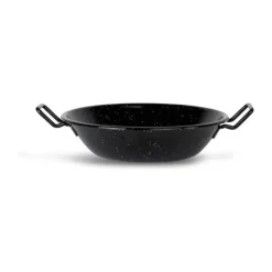 Sagaform Doris Pande B 31,5 x L 37,5 cm - Emaljeret kulstofstål - Sort