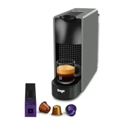 Sage Nespresso Essenza Mini 220 Kapsel Kaffemaskine 0,6 liter - 1260 watt - Grey