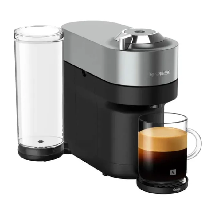 Sage Nespresso Vertuo Next SNV Kapsel Kaffemaskine 1,1 liter -Automatisk sluk - Light Grey