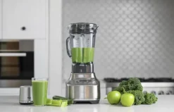 Sage Super Q Blender 2 liter - 5 programmer - Sølvfarvet