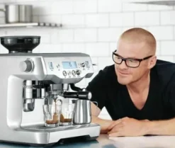 Sage The Oracle Espressomaskine BES980 2 kopper - 40 kværnindstillinger - Mælkeskummer - Stål