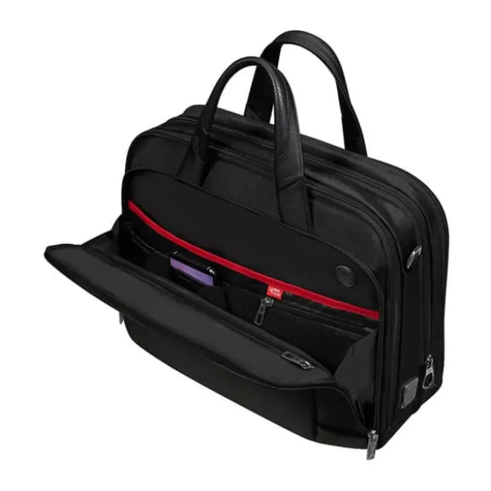 Samsonite Pro DLX6 Computertaske Passer til 15,6" - Polyester - Sort