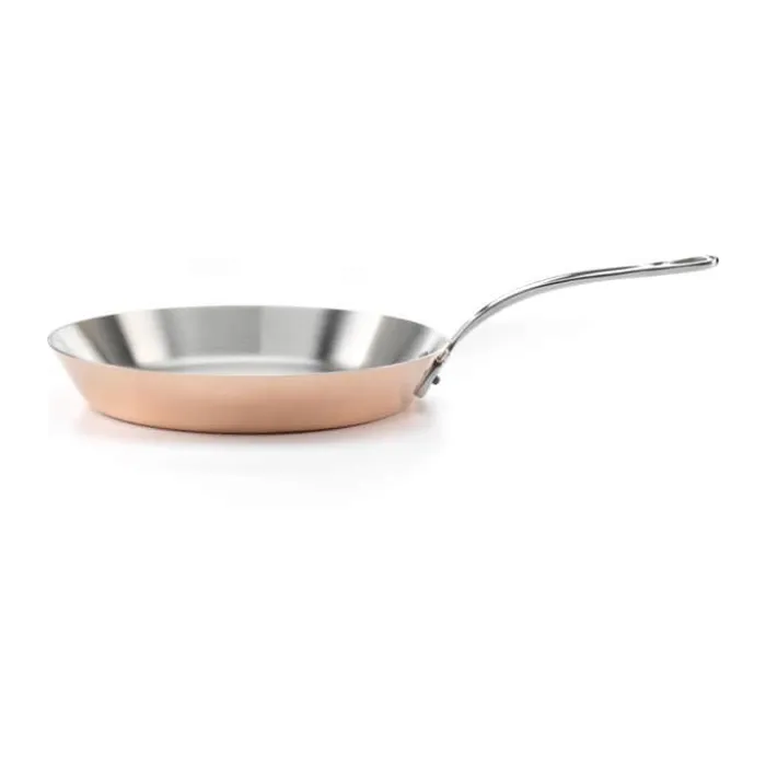 Samuel Groves Stegepande Ø 20 cm - Stål - Kobberbelagt