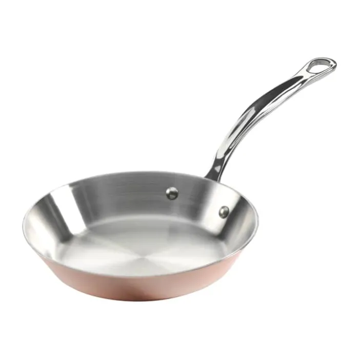 Samuel Groves Stegepande Ø 20 cm - Stål - Kobberbelagt