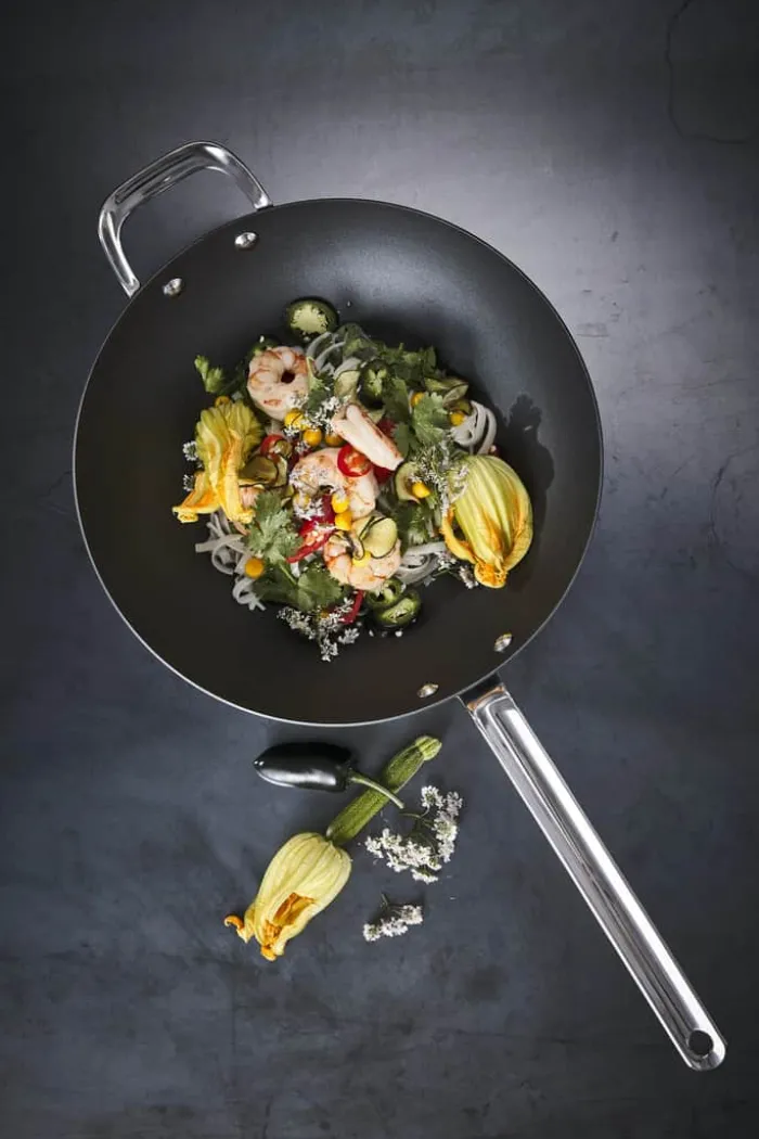 Scanpan Black Iron Wok Ø 30 cm - carbonstål