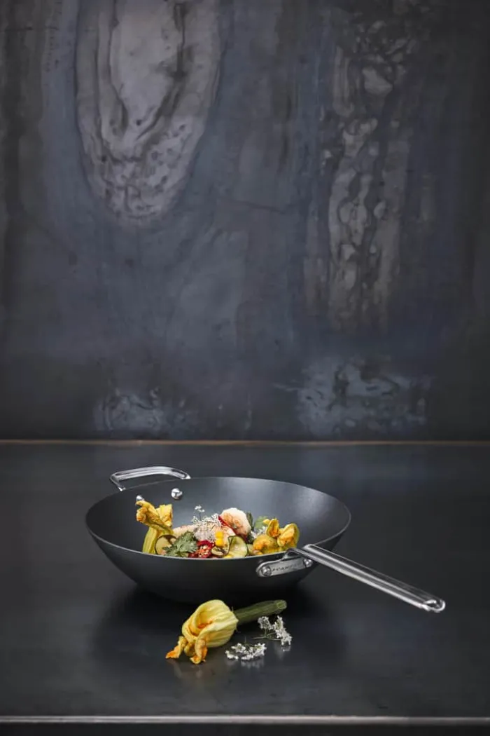 Scanpan Black Iron Wok Ø 30 cm - carbonstål