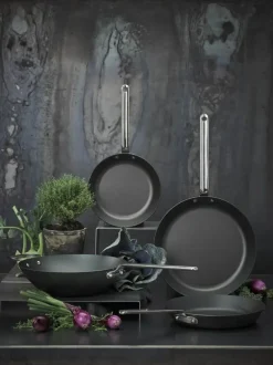 Scanpan Black Iron Wok Ø 30 cm - carbonstål