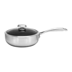 Scanpan CS+ Rec. Sauterpande m. låg Ø 26 cm - Genanvendt rustfrit stål - Non-stick belægning