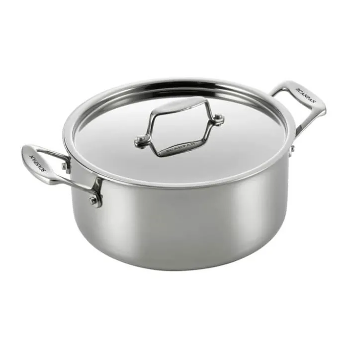 Scanpan Fusion 5 Gryde m. låg 5 liter - Stål