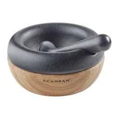 Scanpan Maitre D' Morter Ø 15,6 cm - Egetræ/støbejern