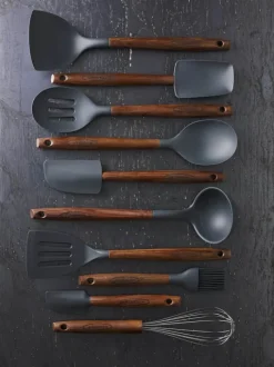 Scanpan Palet L 31 cm - Karboniseret ask - Brun/sort