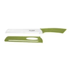 Scanpan Spectrum Brødkniv L 20 cm - 3Cr13 rustfrit stål - Grøn