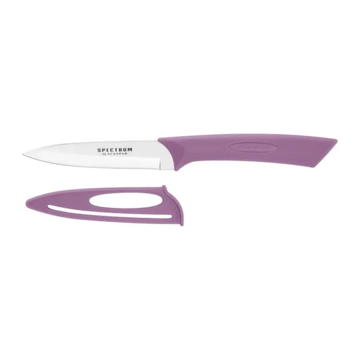 Scanpan Spectrum Grøntsagskniv L 10 cm - 3Cr13 rustfrit stål - Lilla