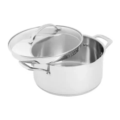 Scanpan STS Gryde m. låg 4,8 liter - Rustfrit stål - Egnet til alle komfurtyper