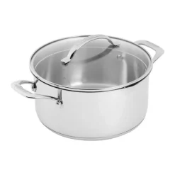 Scanpan STS Gryde m. låg 4,8 liter - Rustfrit stål - Egnet til alle komfurtyper