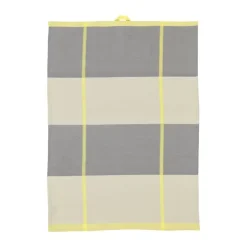 Södahl Blocks Viskestykke - 2 stk. B 50 x L 70 cm - Bomuld - Gul