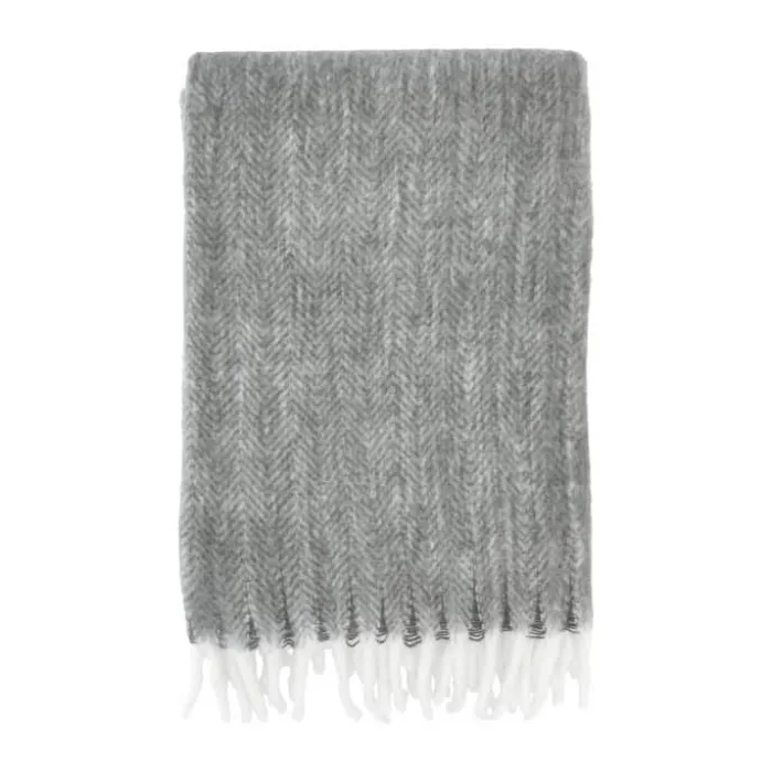 Södahl Brushed Plaid B 150 x L 200 cm - Akryl - Ash