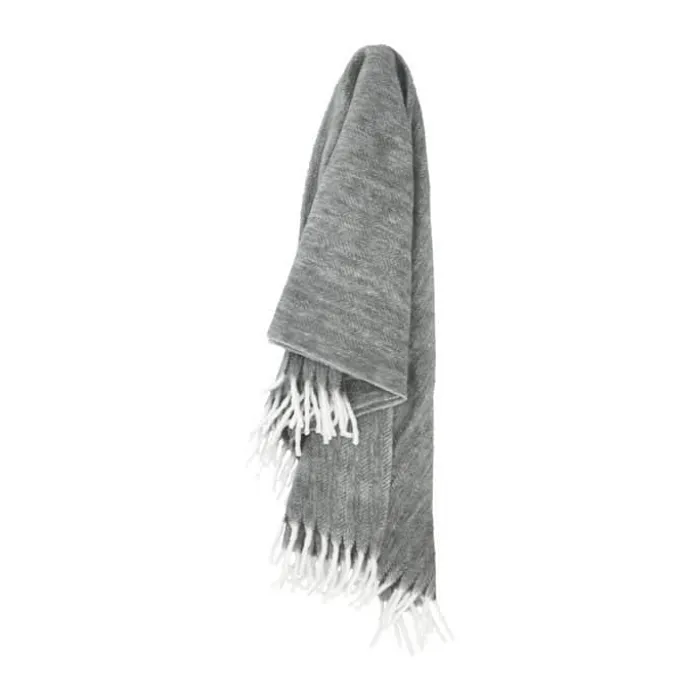 Södahl Brushed Plaid B 150 x L 200 cm - Akryl - Ash