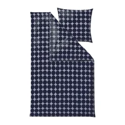 Södahl Bubbles Sengesæt B 140 x L 220 cm - Bomuld - Blå