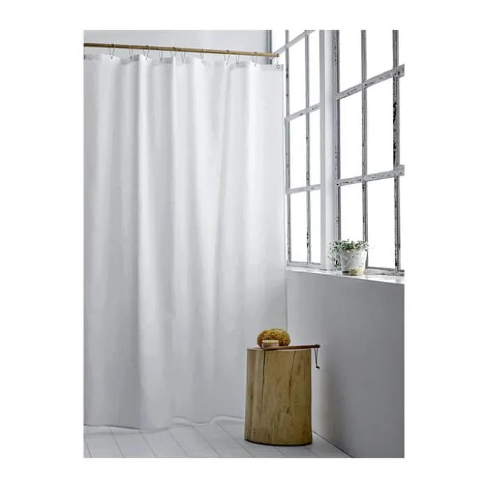 Södahl Comfort Badeforhæng B 180 x L 220 cm - Polyester - Hvid