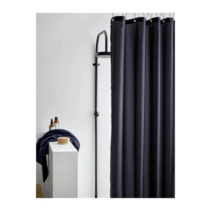 Södahl Comfort Badeforhæng B 180 x L 220 cm - Polyester - Blå