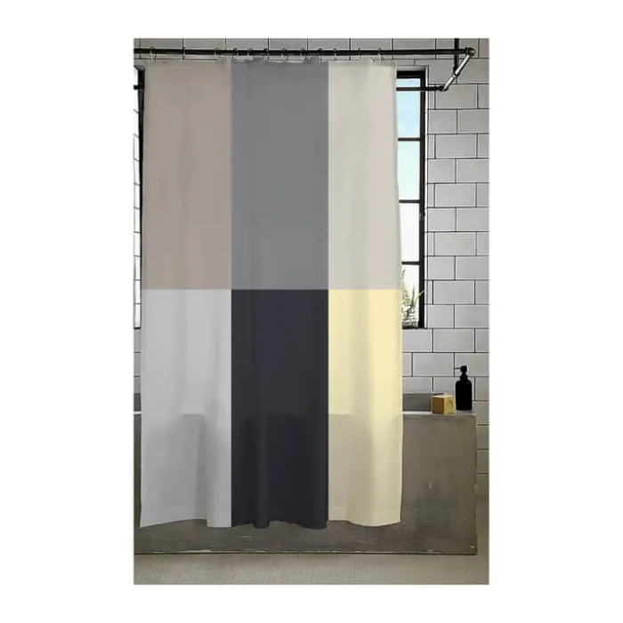 Södahl Fusion Badeforhæng B 180 x L 200 cm - Polyester - Gul