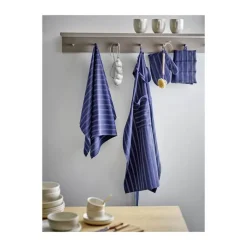 Södahl Harmony Forklæde B 70 x L 90 cm - Bomuld - Navy Blue