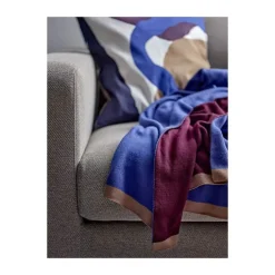Södahl Impression Plaid B 130 x L 170 cm - Bomuld - Royal Blue