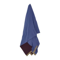 Södahl Impression Plaid B 130 x L 170 cm - Bomuld - Royal Blue