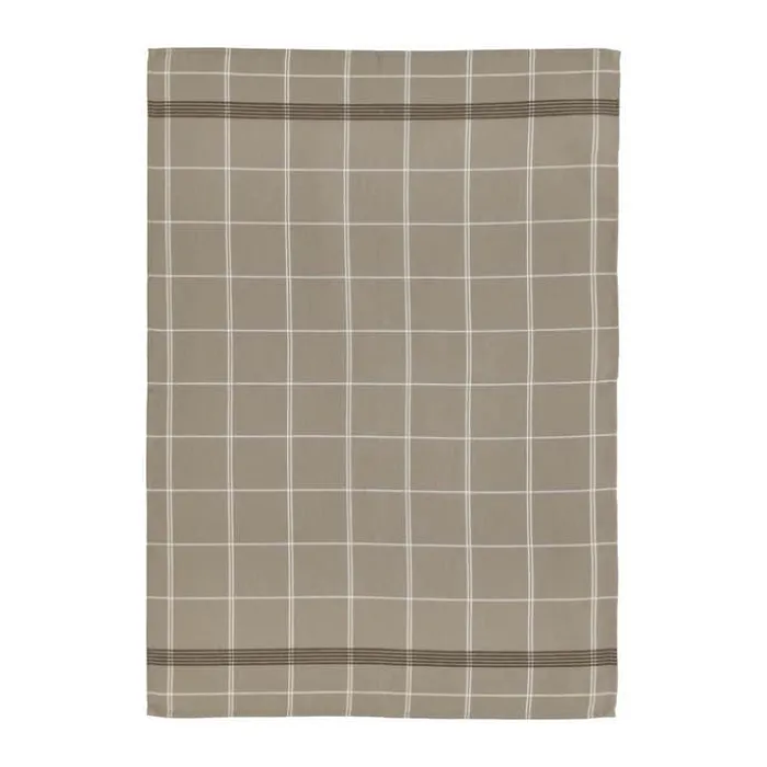 Södahl Minimal Viskestykke B 50 x L 70 cm - Bomuld - Taupe