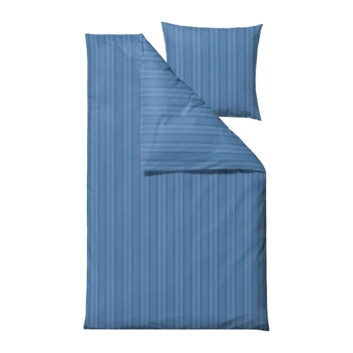 Södahl Noble Sengetøj B 140 x L 200 cm - Bomuld - Ocean Blue