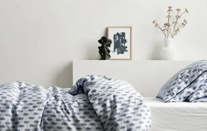 Södahl Organic Boheme Sengetøj B 140 x L 200 cm - Bomuld - Linen blue