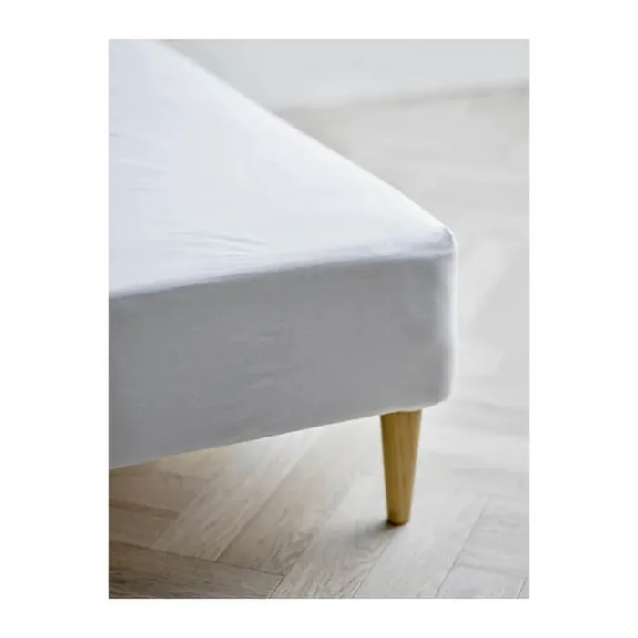 Södahl Organic Calm Boxlagen B 140 x L 200 cm - Økologisk bomuld - Hvid
