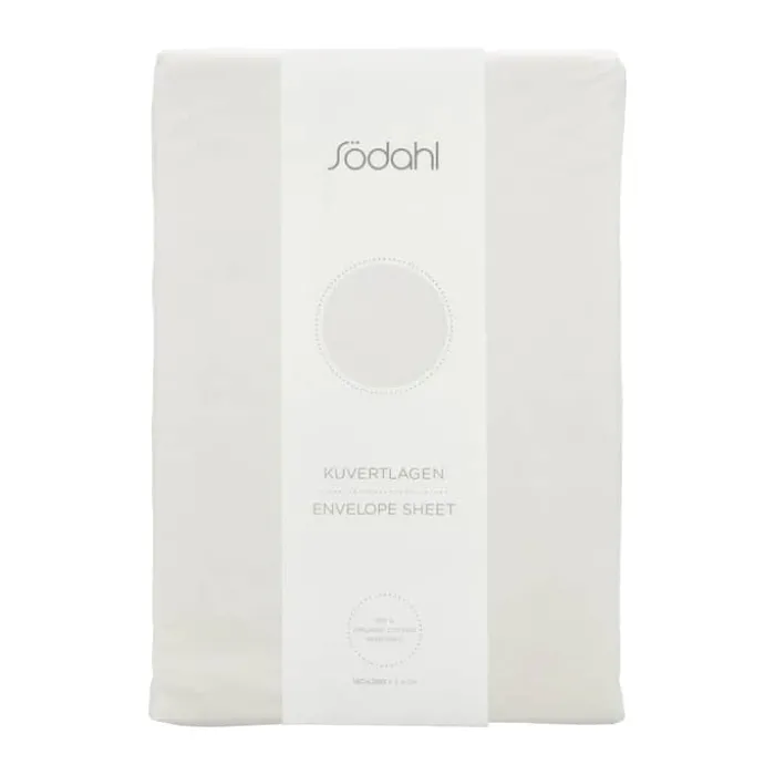 Södahl Organic Calm Kuvertlagen B 140 x L 200 cm - Økologisk bomuld - Hvid
