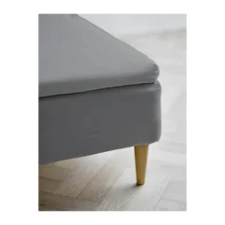 Södahl Organic Calm Kuvertlagen B 90 x L 200 cm - Økologisk bomuld - Grå