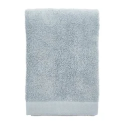 Södahl Organic Comfort Håndklæde B 40 x L 60 cm - Økologisk bomuldsfrotté - Linen blue