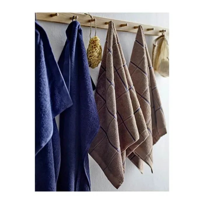 Södahl Organic Comfort Håndklæde B 50 x L 100 cm - Økologisk bomuldsfrotté - Navy blue