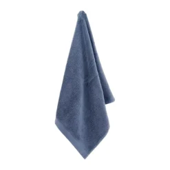 Södahl Organic Comfort Håndklæde B 50 x L 100 cm - Økologisk bomuldsfrotté - Blue